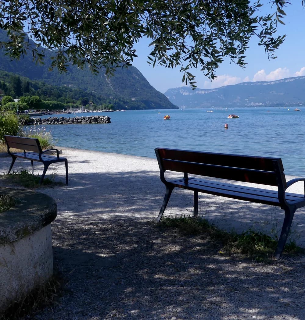 Maisons résidentielles, villas et rives du lac au Bourget-du-Lac